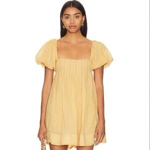 Free People Marina Mini Dress Buttered Up